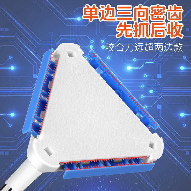 Trójkątny drag z klipsem na szmatkę – do kątów i krawędzi