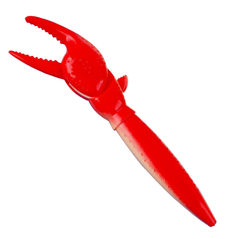 Długopis krab z ruchomymi szczypcami – kreatywny gadżet z klipsem kraba 2szt