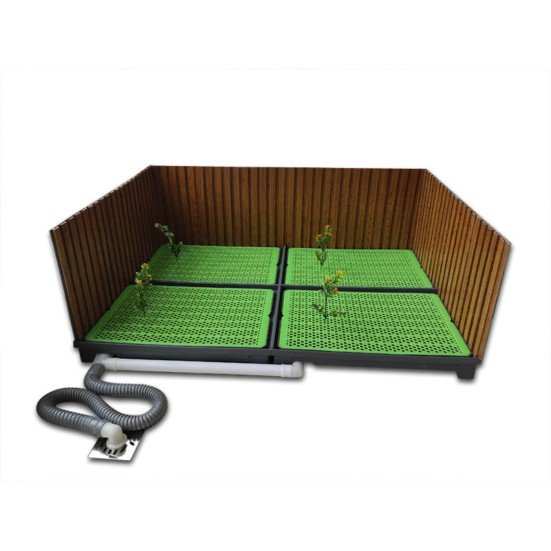 Spłukiwana toaleta dla psa – bezpośredni odpływ do kanalizacji