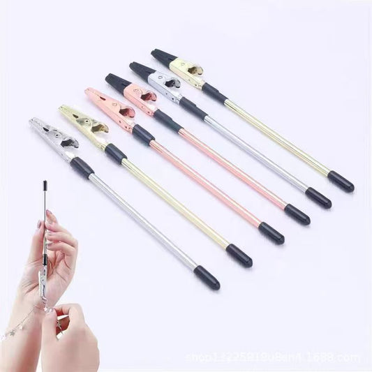 Pomocnik do zakładania bransoletek – klips z haczykiem, samodzielne zapięcie