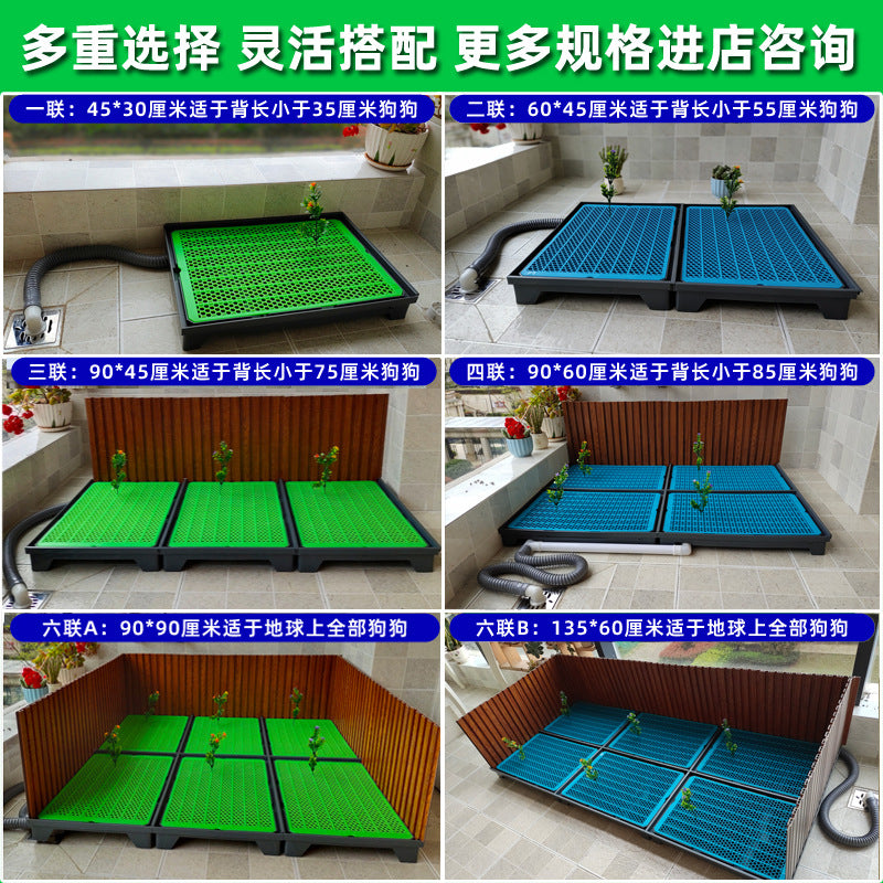 Spłukiwana toaleta dla psa – bezpośredni odpływ do kanalizacji