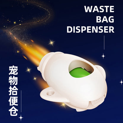 Kapsuła na woreczki – jednoręczny dozownik na kupę psa