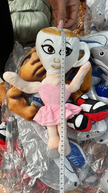MASKOTKA TUNG TUNG TUNG SAHUR PLUSZAK BRAINROT Tralalero 35cm TUNG TUNG 30cm