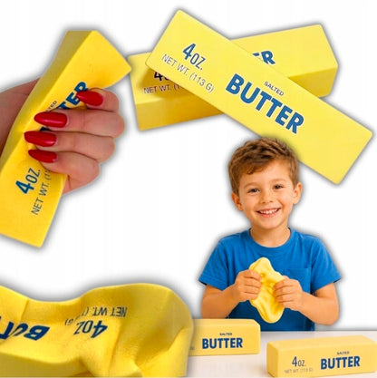 Pachnący Squishy Gniotek Kostka Masła Salted Butter 13 cm