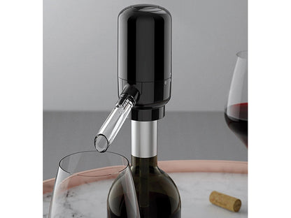 Dozownik elektryczny do wina led lejek pompka płyn