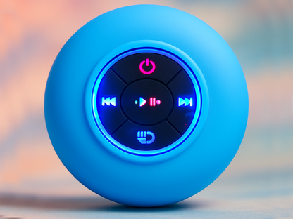 Głośnik bluetooth mini bezprzewodowy ipx4 przenośny bas mobilny przyssawka