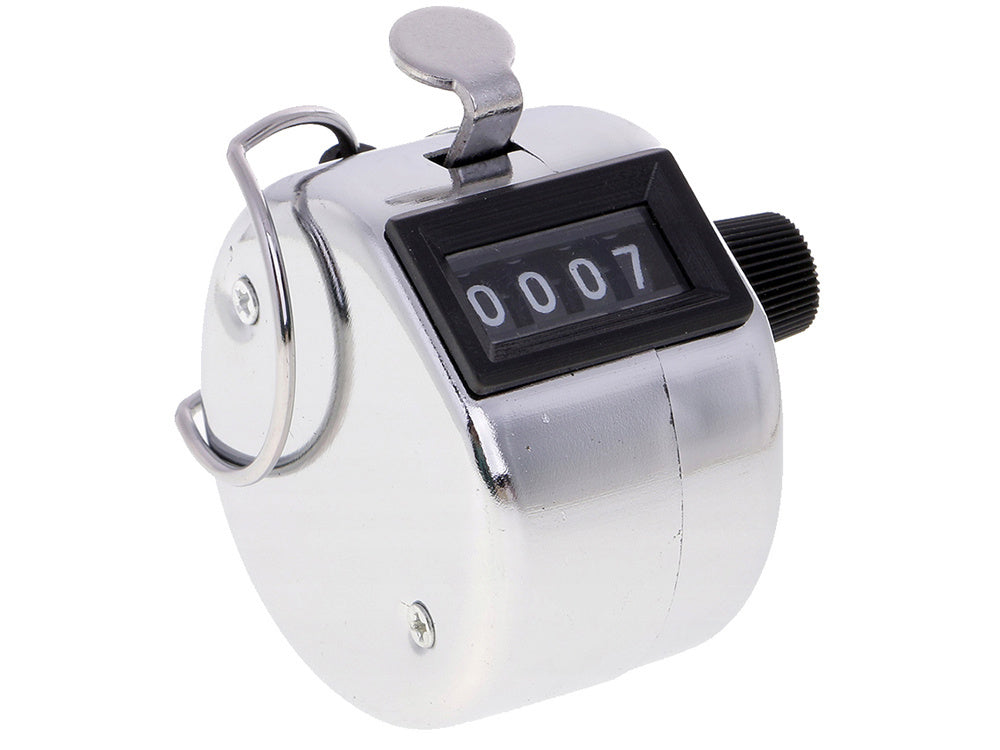 Klikacz ręczny kliker mechaniczny pedometr licznik