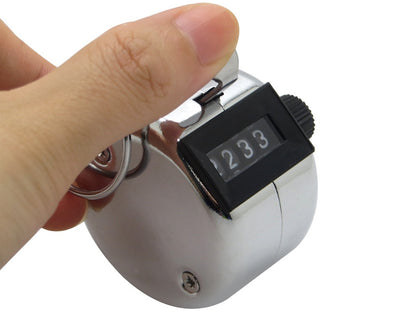 Klikacz ręczny kliker mechaniczny pedometr licznik