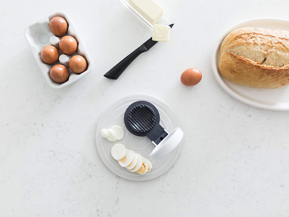 Krajalnica do jajek gotowanych do krojenia jajka w plasterki krajacz nóż