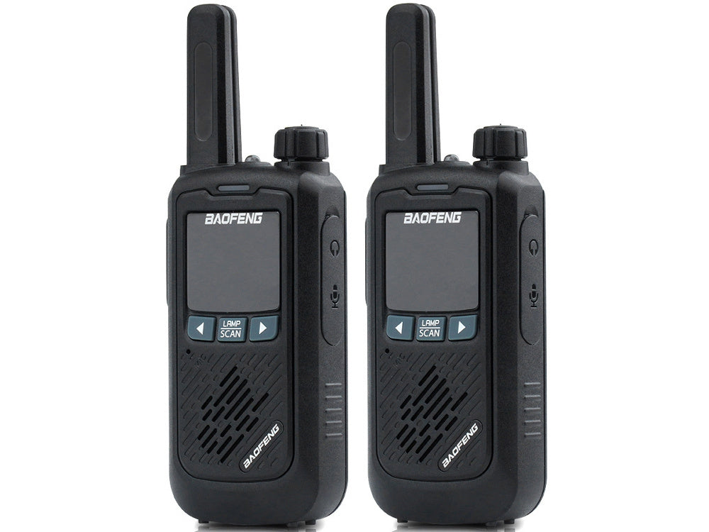 Krótkofalówki walkie talkie baofeng bf-t17 radiotelefon zestaw latarka 2szt