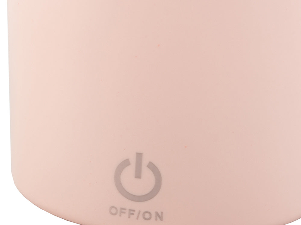 Kubek samomieszający 350ml stalowy termos na zimne i gorące smycz usb