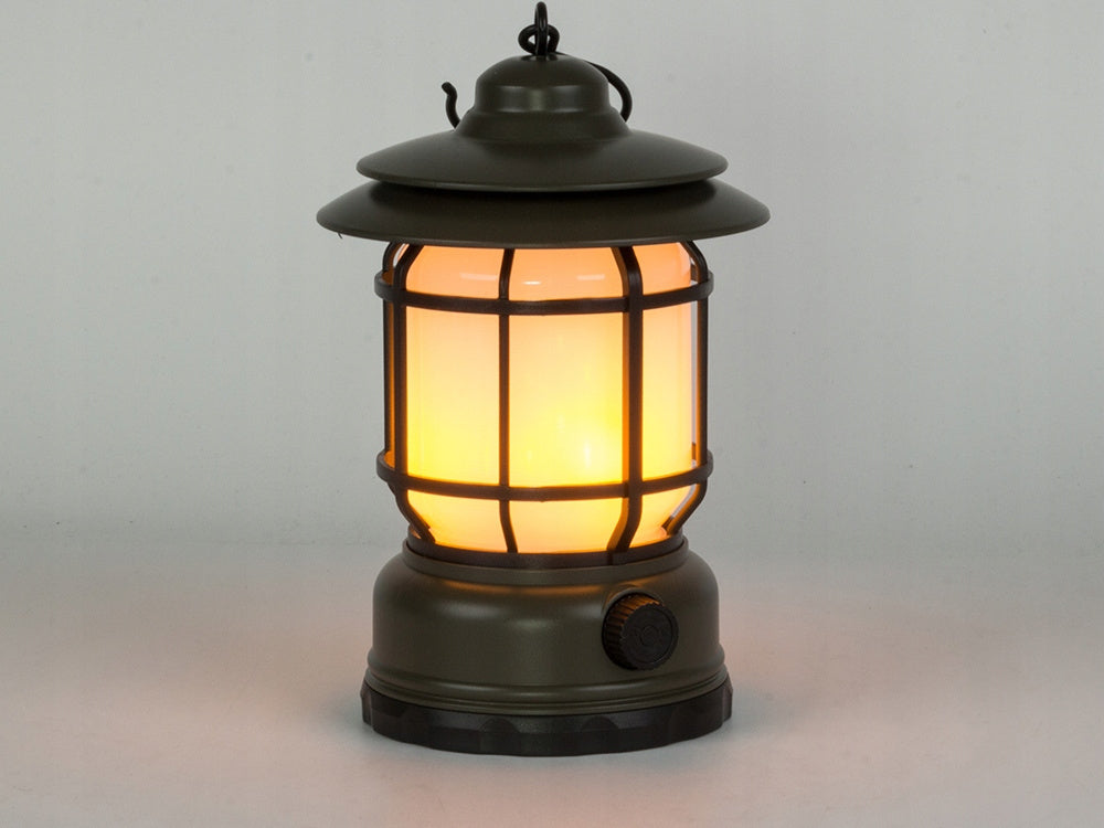 Lampa kempingowa biwakowa akumulatorowa led usb turystyczna hak pochodnia