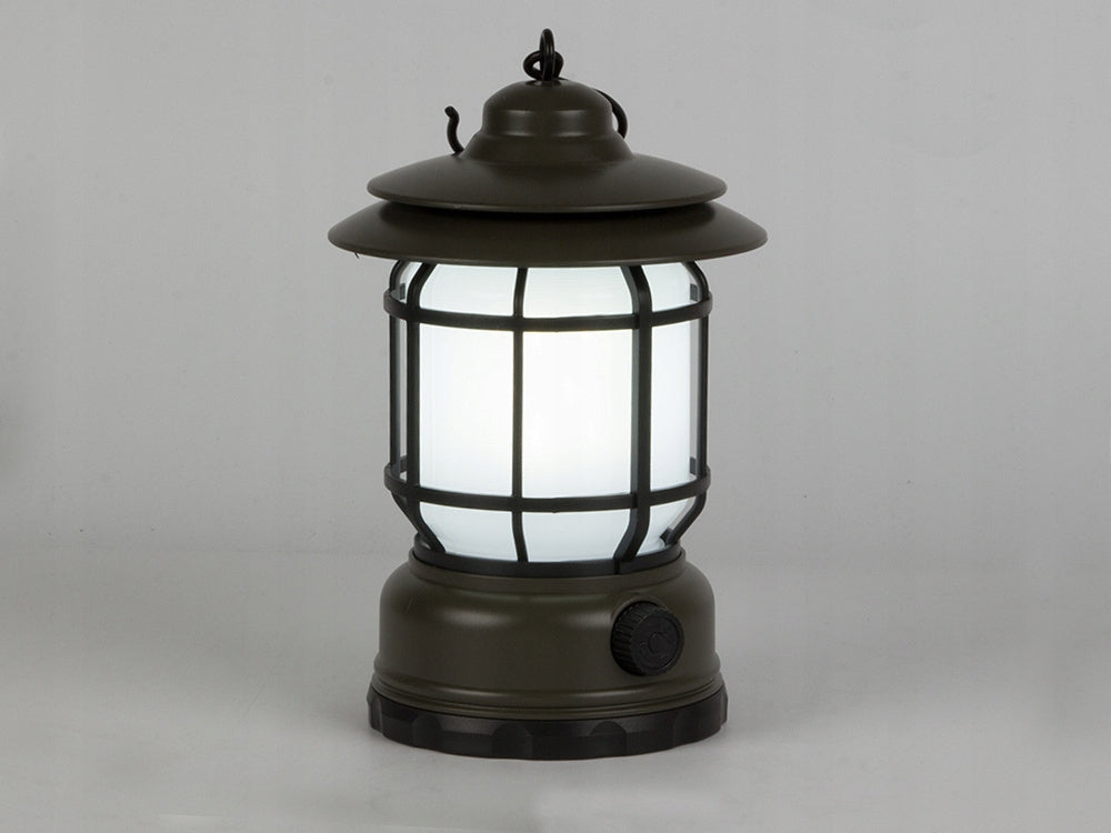 Lampa kempingowa biwakowa akumulatorowa led usb turystyczna hak pochodnia
