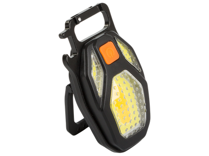 Lampka led cob brelok otwieracz magnes latarka usb