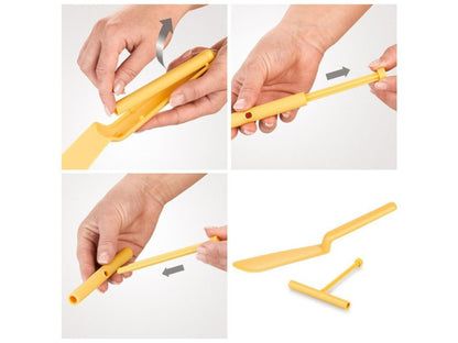 Łopatka szpatułka do naleśników pancake z wałeczkiem do omletów placków