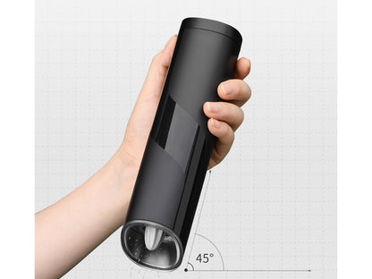 Młynek elektryczny do pieprzu soli grawitacyjny