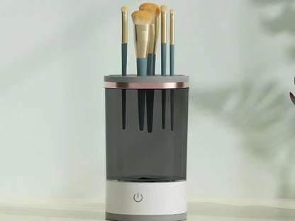 Myjka stojak do czyszczenia mycia suszenia pędzli gąbek kosmetycznych usb