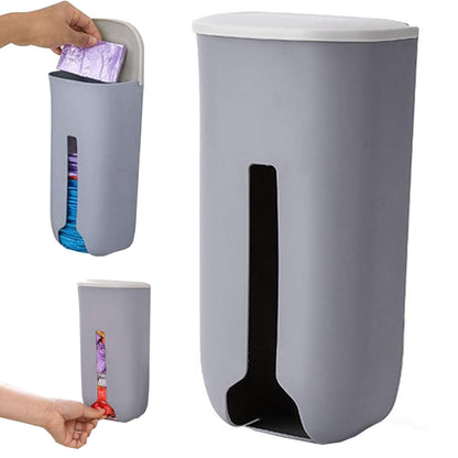 Pojemnik na reklamówki siatki torby organizer na worki kuchenny na ściannę