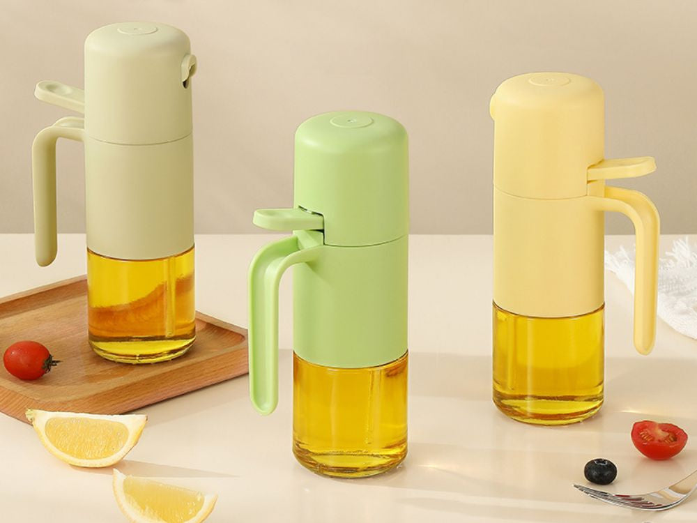 Spryskiwacz do oleju oliwy octu dozownik w sprayu 210ml szklany rozpylacz