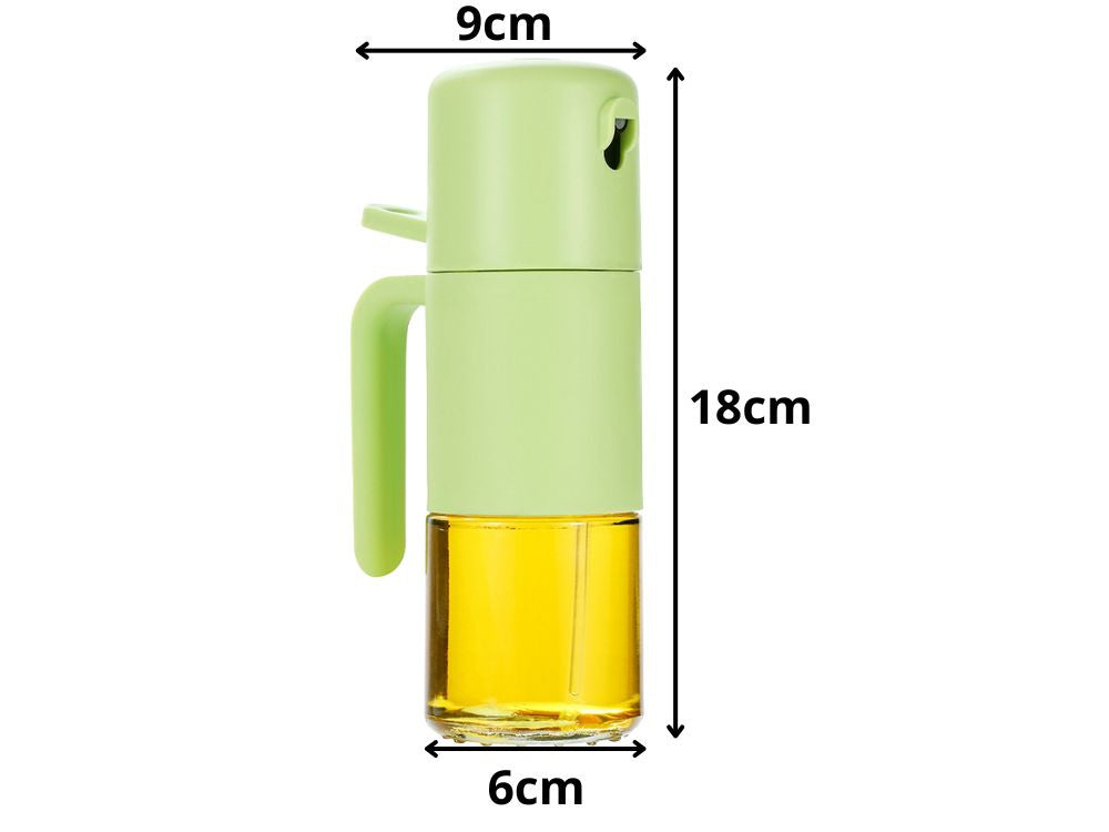 Spryskiwacz do oleju oliwy octu dozownik w sprayu 210ml szklany rozpylacz