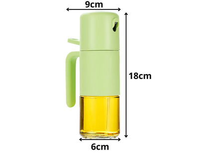 Spryskiwacz do oleju oliwy octu dozownik w sprayu 210ml szklany rozpylacz
