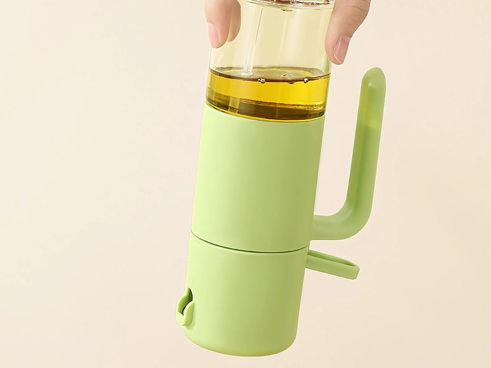 Spryskiwacz do oleju oliwy octu dozownik w sprayu 210ml szklany rozpylacz