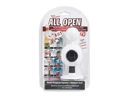 Uniwersalny otwieracz do butelek słoików korkociąg