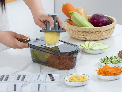 Wielofunkcyjna tarka do warzyw i owoców szatkownica krajalnica siekacz