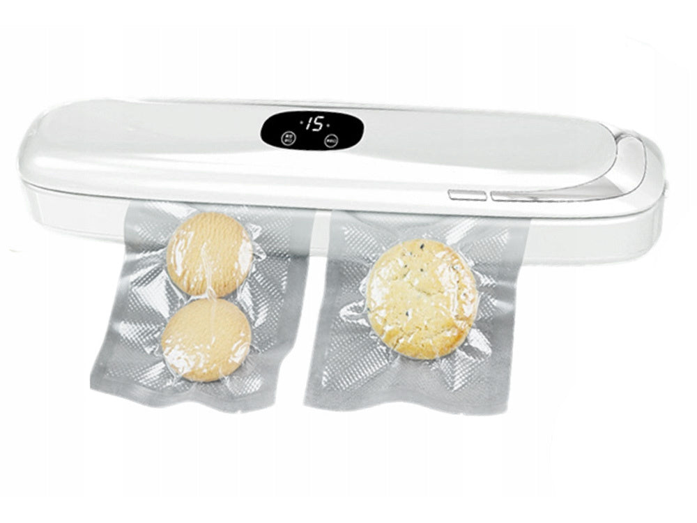 Zgrzewarka próżniowa do pakowarka do folii żywności jedzenia + worki 5szt