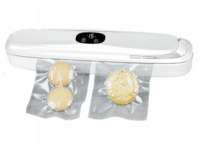 Zgrzewarka próżniowa do pakowarka do folii żywności jedzenia + worki 5szt