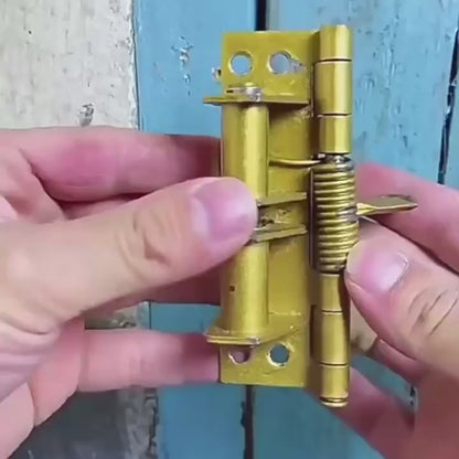 Zawias samozamykający hydrauliczny – automatyczne domykanie drzwi